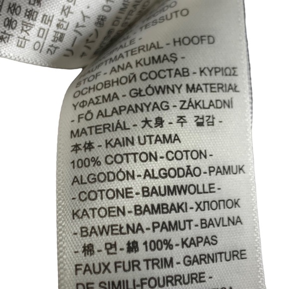 New Levi's 90'S Sherpa Trucker Midweight Black Corduroy Denim Jacket  Sz X-Large - Picture 8 of 9